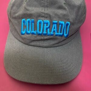 Heritage Collection Colorado‎ Embroidered Baseball Cap Gray Adjustable Strap